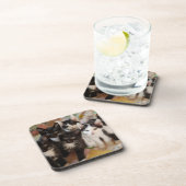 タキシードの子ネコ コースター (右側)