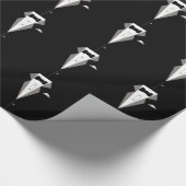 タキシードの芸術 ラッピングペーパー (角)