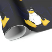 タキシードの青Sobel ラッピングペーパー (ロールコーナー)