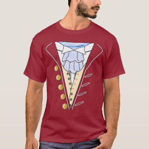 タキシードのCravatの贅沢のTシャツ Tシャツ