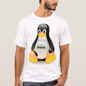タキシードのLinuxのギーク Tシャツ (正面)