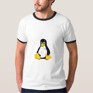 タキシードのLinuxのTシャツ Tシャツ