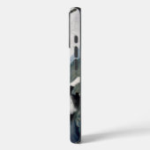 タキシードキャットが神聖なパウに触れる Case-Mate iPhoneケース (裏面 / 左)
