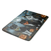 タキシードキャットのハロウィーン バスマット (アングル)