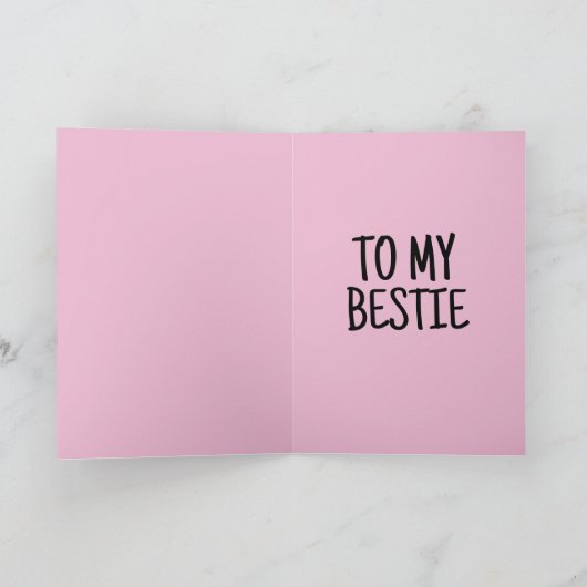 タキシードキャットアートベスティー誕生日パンダ子猫カード シーズンカード (内部)