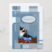 タキシードキャットイースター シーズンカード (正面/裏面)