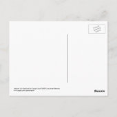 タキシードキャットウィッチハット&キャンディーコーンハロウィーン ポストカード (裏面)