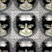 タキシードキャットナース ファブリック (タイル)