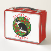 タキシードキャットバロック メタルランチボックス (正面)