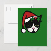 タキシードキャット メリークリスマス ポストカード (正面/裏面)