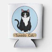 タキシードキャット 缶クーラー (正面)