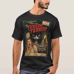 タキシードテラー ホラー映画ポスターTシャツ Tシャツ