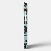 タキシードパーソナライズされた猫 Case-Mate iPhoneケース (裏面 / 左)