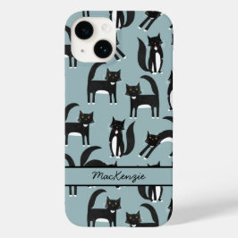 タキシードパーソナライズされた猫 Case-Mate iPhone 14ケース