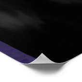 タキシードビクトリアンを着た猫とマスクポートレート ポスター (角)