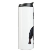 タキシードフランスののブルドッグが眼鏡をかけて タンブラー (回転左)