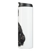 タキシードフランスののブルドッグ タンブラー (回転右)