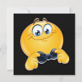 タキシードブラックタイイベント招待状 招待状 (正面)