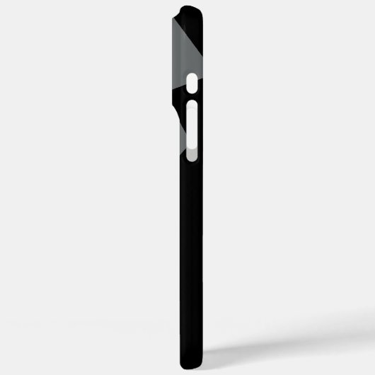 タキシードブラックタイパーソナライズされたプ Case-Mate iPhoneケース (裏面 / 左)