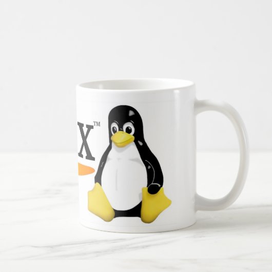 タキシードプロダクトとのLinuxのロゴ コーヒーマグカップ (右)