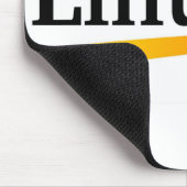 タキシードプロダクトとのLinuxのロゴ マウスパッド (コーナー)