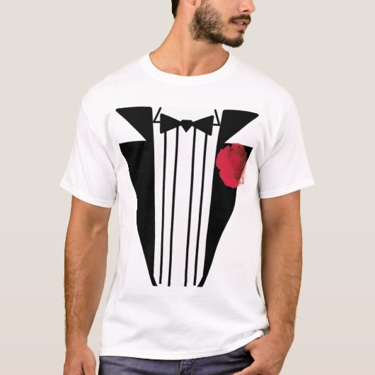 タキシード力 Tシャツ (正面)