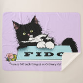 タキシード子天犬の丼 シェルパブランケット (正面(横))