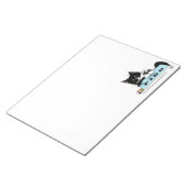 タキシード子天犬の丼 ノートパッド (アングル)