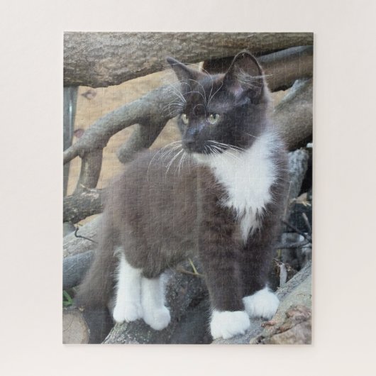 タキシード子猫 ジグソーパズル (縦)