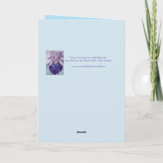 タキシード猫ありがとう白黒猫カード カード (裏面)