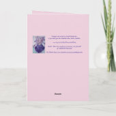 タキシード猫かわいいおもしろいバレンタインデーのラブカード カード (裏面)