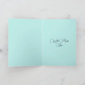 タキシード猫かわいい猫ペンシルスケッチ誕生日カード カード (内部)