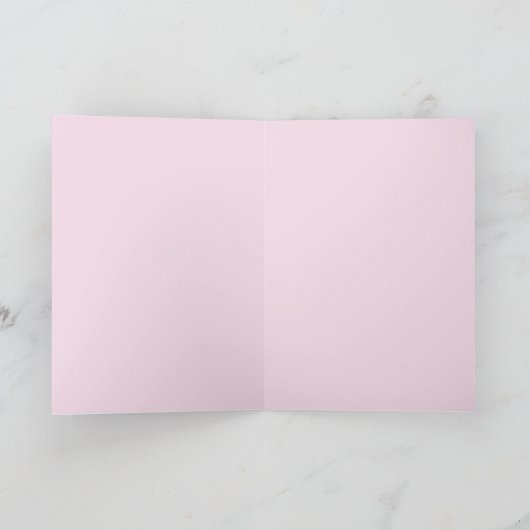 タキシード猫かわいい花かわいらし猫クリスマスカード カード (内部)