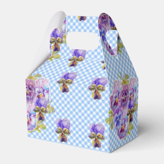 タキシード猫が好きな黒猫と白猫のケーキ フェイバーボックス (裏面サイド)