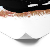 タキシード猫とユリ |感動的引用文 ポスター (角)