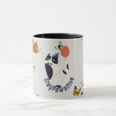 タキシード猫のお祝いコーヒー&ティーマグ マグカップ (中央)