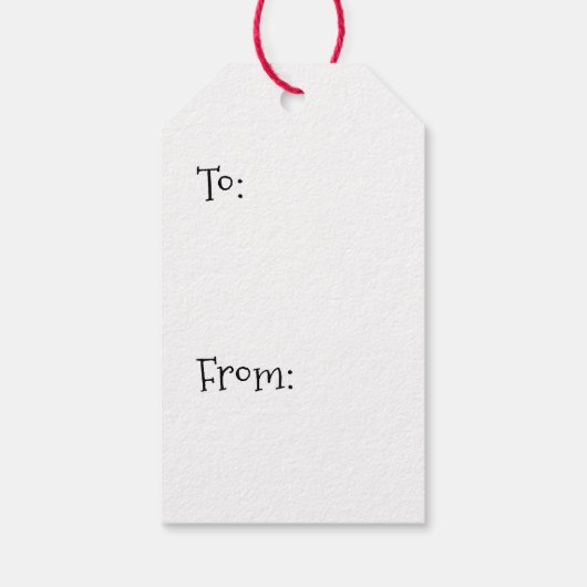 タキシード猫のクリスマス ギフトタグ (裏面)