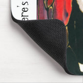 タキシード猫のステンドグラスのデザインの芸術のTシャツ マウスパッド (コーナー)