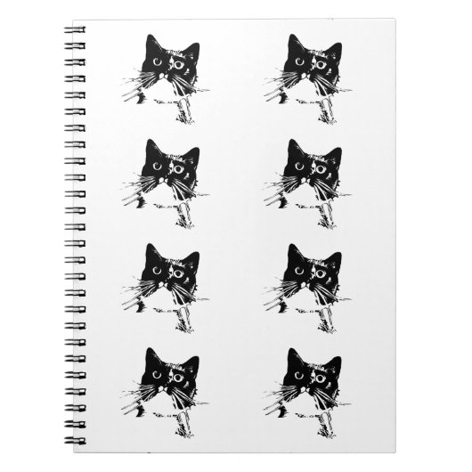 タキシード猫のノート ノートブック (正面)