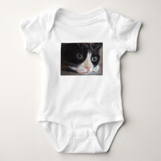 タキシード猫のワイシャツ Tシャツ (正面)