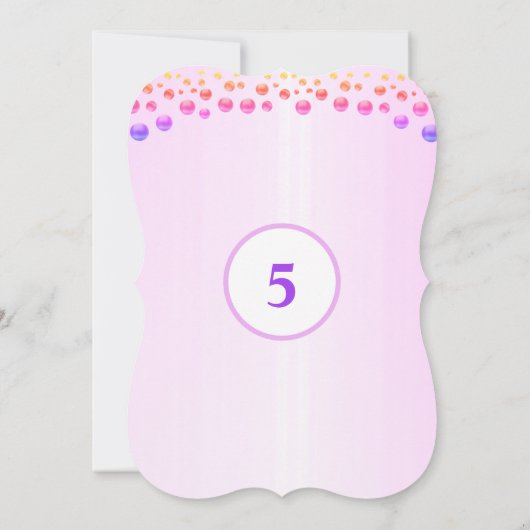 タキシード猫の男の子の誕生日パーティーへの招待 招待状 (裏面)