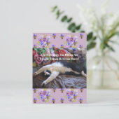 タキシード猫の面白いキュートなメキシカンウェーブの名言 ポストカード (スタンド正面)