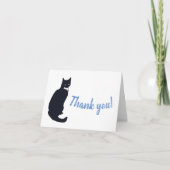 タキシード猫は感謝していしています カード (正面)