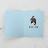 タキシード猫アお洒落ート カード (内部)