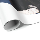 タキシード猫ギフトレトロの色 – 動物愛好家 ラッピングペーパー (ロールコーナー)