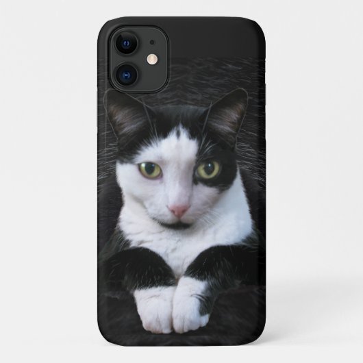 タキシード猫ケース Case-Mate iPhoneケース (裏面)