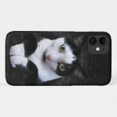 タキシード猫ケース Case-Mate iPhoneケース (裏面(横))