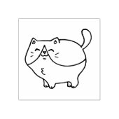 タキシード猫スタンプ ラバースタンプ (インプリント)