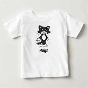 タキシード猫ベビーTシャツ ベビーTシャツ