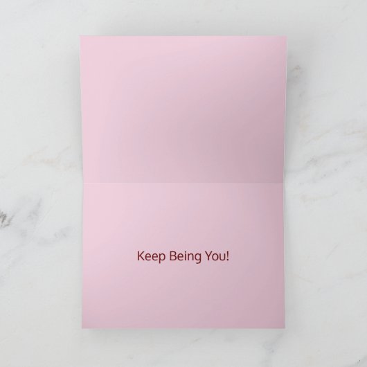 タキシード猫メおもしろいキシコ波かわいいありがとう カード (内部)